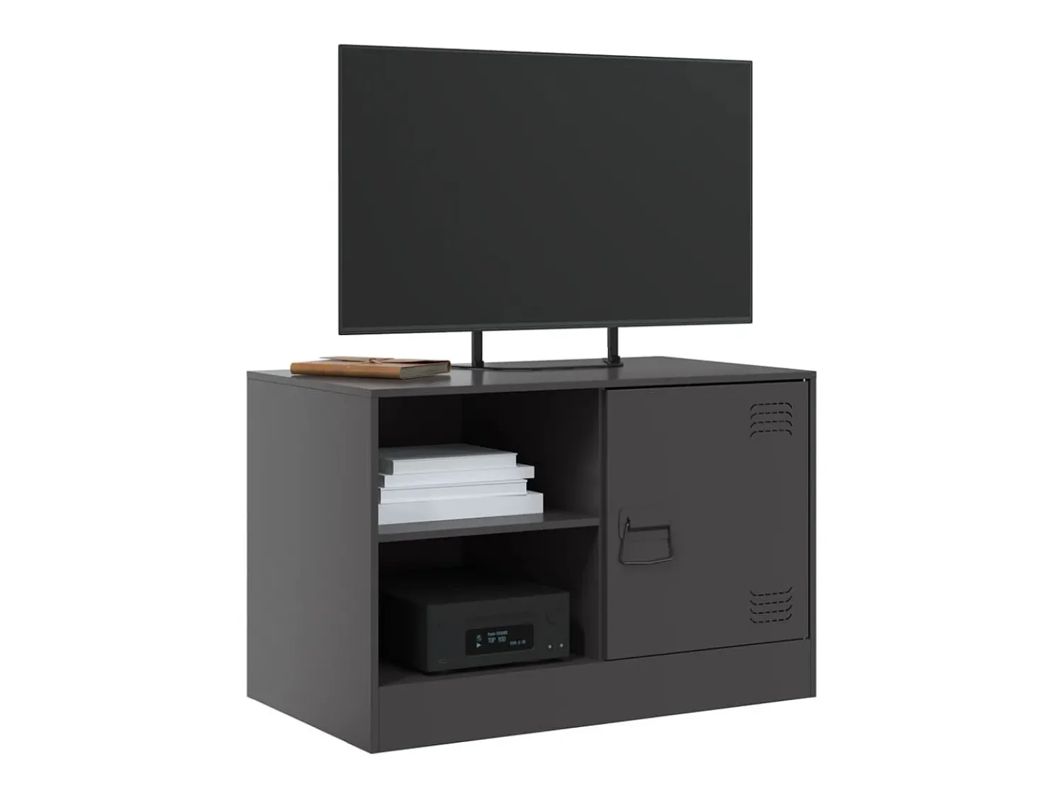 Móvel de TV 67x39x44 cm aço PT991427^ Móvel De Tv
