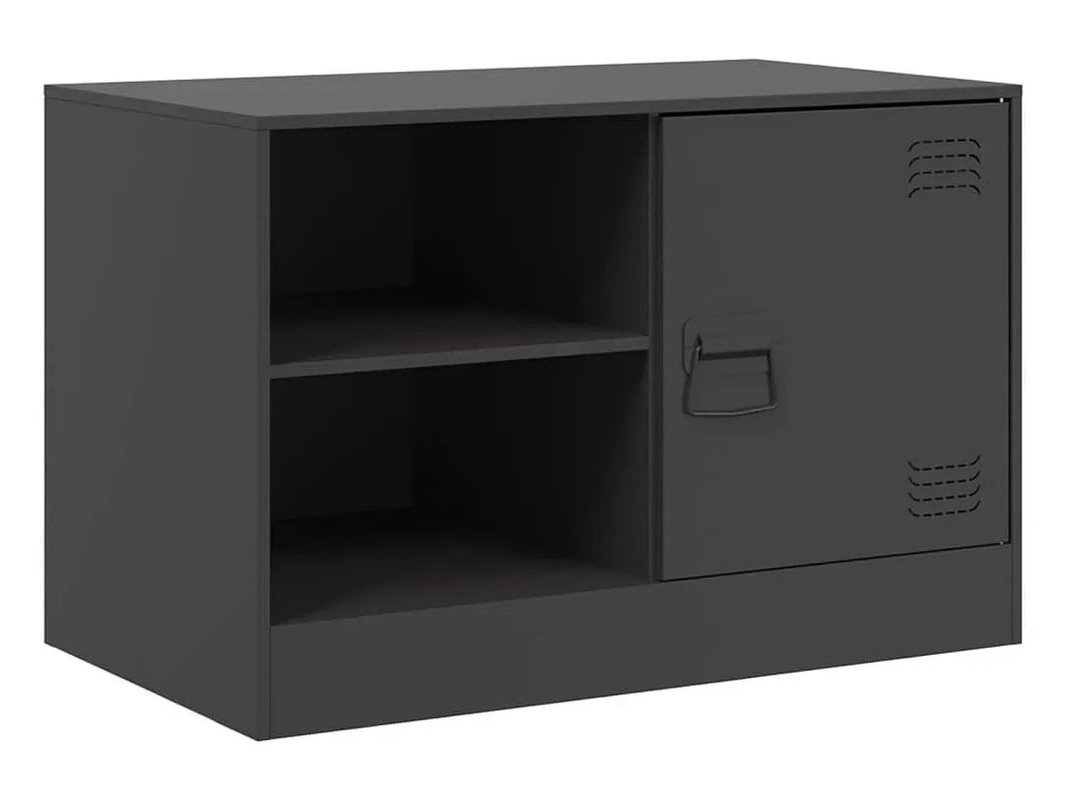Móvel de TV 67x39x44 cm aço PT991427^ Móvel De Tv