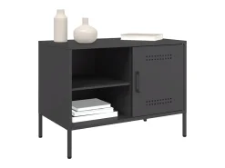 Móvel De Tv| Móvel de TV 68x39x50,5 cm aço PT349757 Preto