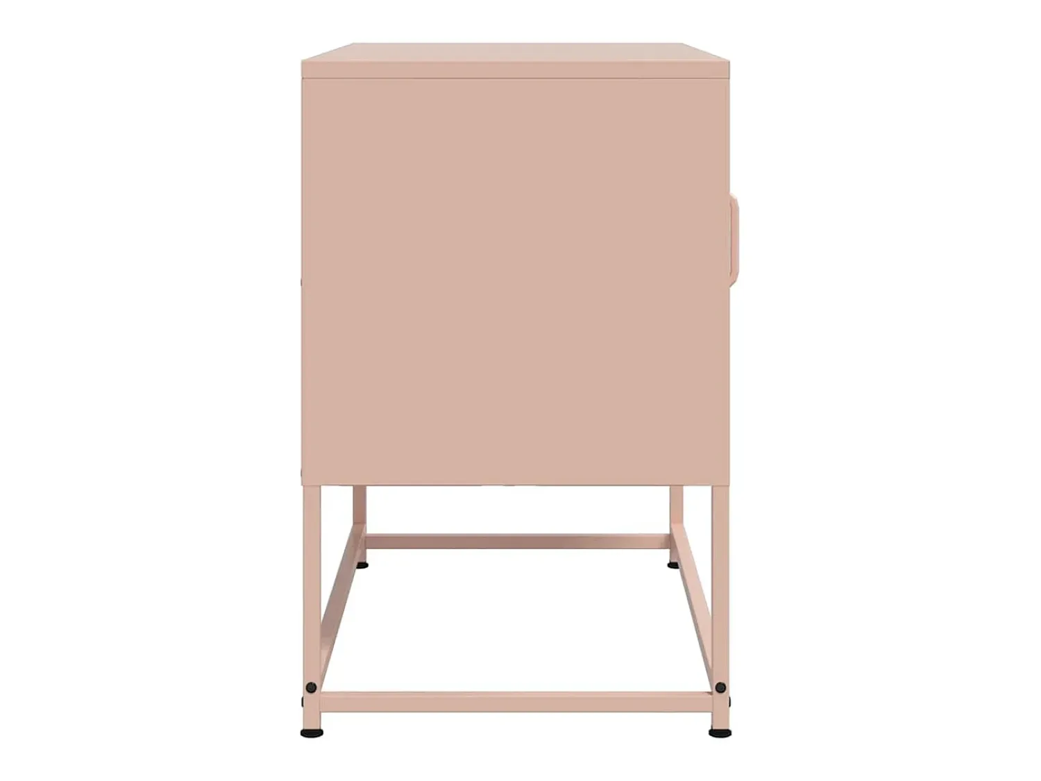 Móvel De Tv*vidaxl Móvel de TV 68x39x60,5 cm aço Rosa