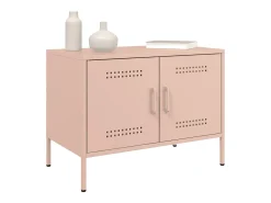 Móvel De Tv* Móvel de TV 68x39x50,5 cm aço PT977082 Rosa