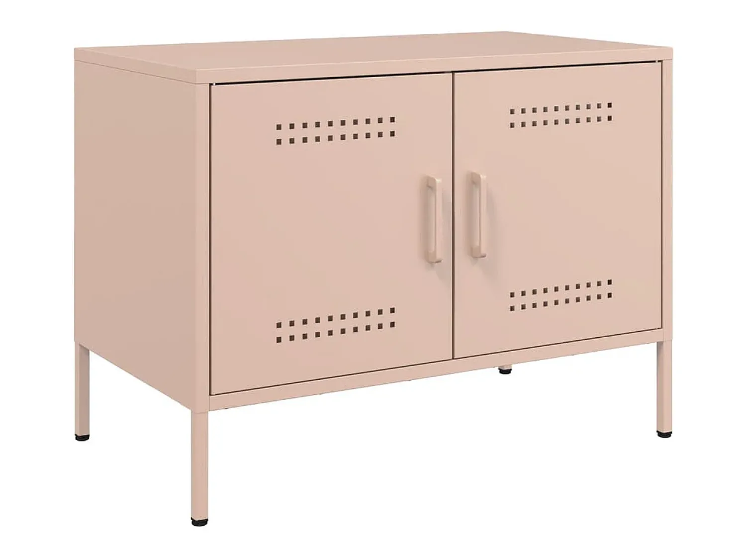 Móvel De Tv* Móvel de TV 68x39x50,5 cm aço PT977082 Rosa