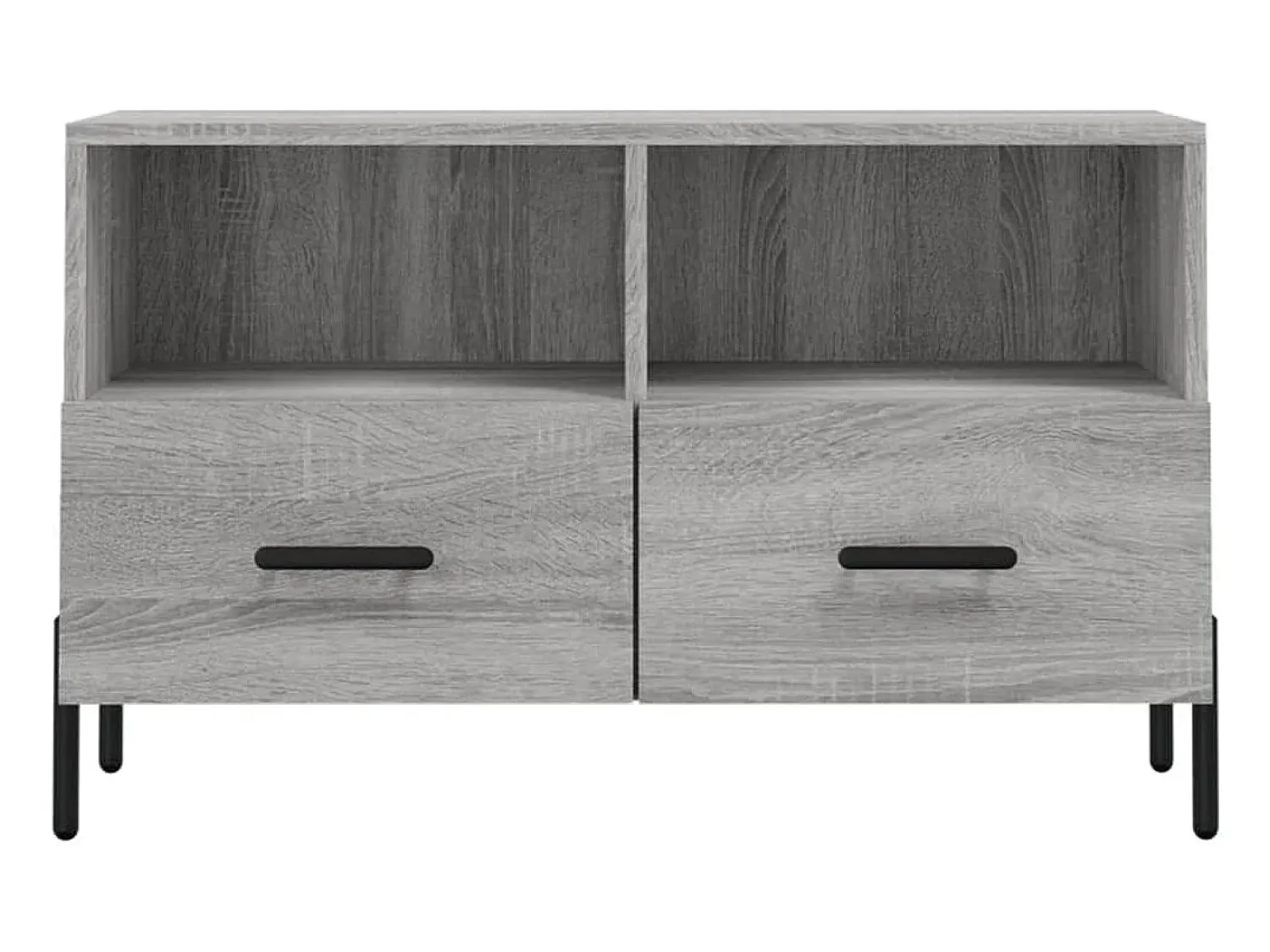 Móvel De Tv| Móvel de TV 80x36x50 cm derivados de madeira sonoma PT751855 Cinzento