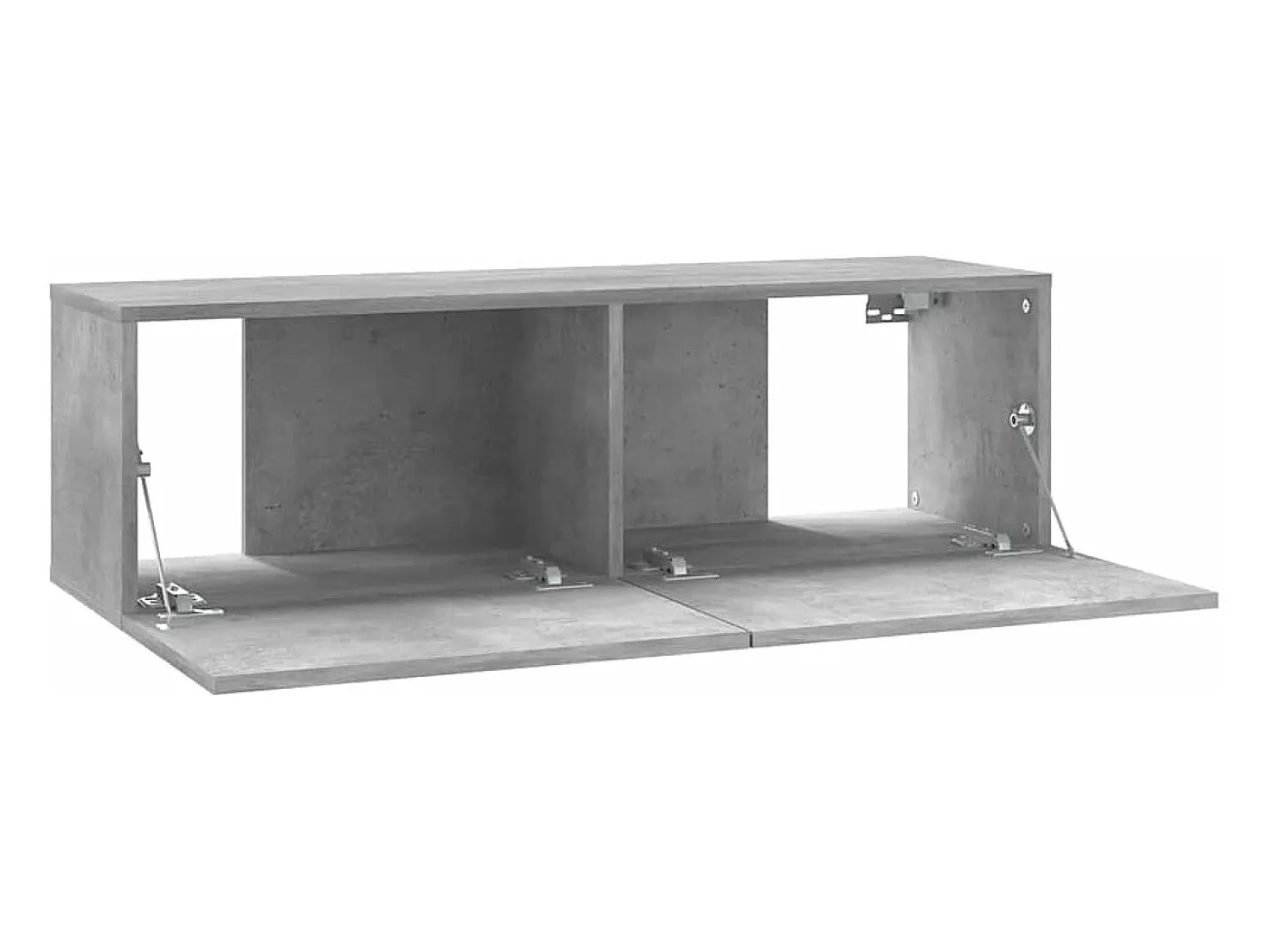 Móvel De Tv|vidaxl Móvel de TV 100x30x30 cm derivados de madeira cimento Cinzento