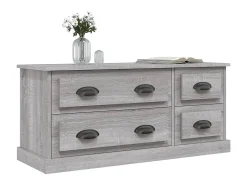 Móvel De Tv| Móvel de TV 100x35,5x45 cm derivados de madeira sonoma PT432719 Cinzento