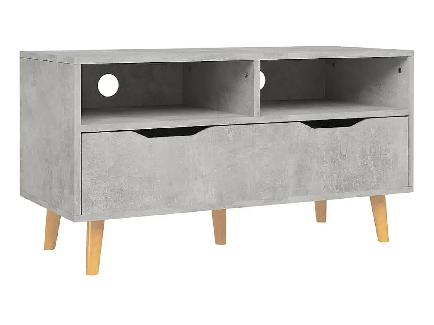 Online Móvel de TV 90x40x48,5 cm derivados de madeira cinza sonoma PT503901 Cinzento