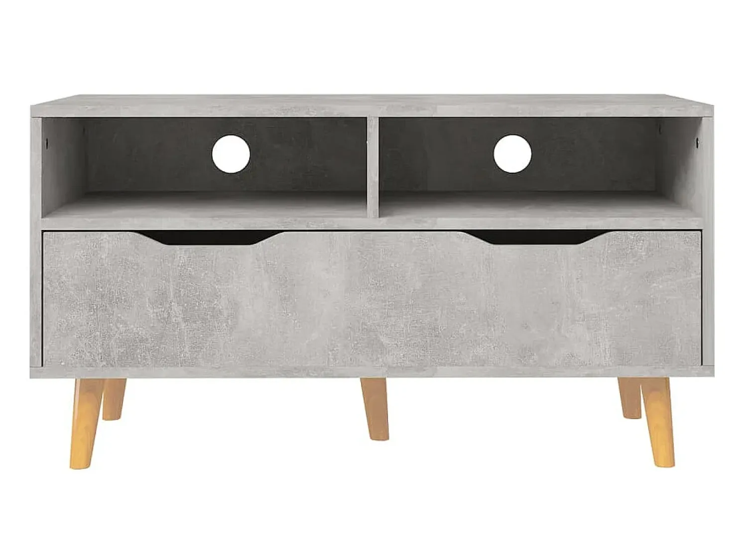 Online Móvel de TV 90x40x48,5 cm derivados de madeira cinza sonoma PT503901 Cinzento