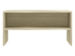 Móvel De Tv|vidaxl Móvel de TV 80x40x40 cm derivados de madeira carvalho sonoma Castanho
