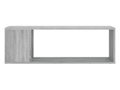Móvel De Tv| Móvel de TV 100x24x32 cm derivados de madeira sonoma PT981674 Cinzento