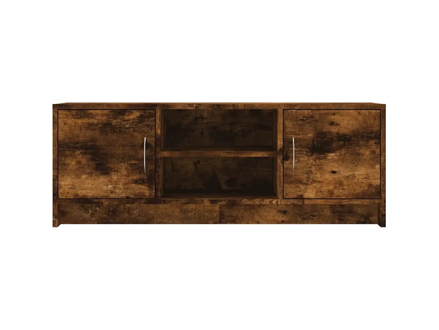 Clearance Móvel de TV 102x30x37,5 cm derivados de madeira carvalho fumado PT601315 Castanho