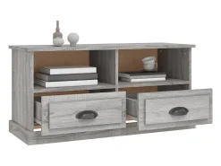 Móvel De Tv|vidaxl Móvel de TV 93x35,5x45 cm derivados de madeira sonoma Cinzento