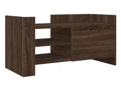 Hot vidaxl Móvel de TV 80x35x40 cm derivados de madeira carvalho Castanho