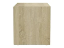 Móvel De Tv| Móvel de TV 37x35x37 cm derivados de madeira carvalho sonoma PT966671 Castanho