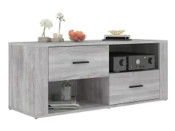 Móvel De Tv| Móvel de TV 100x35x40 cm derivados de madeira sonoma PT771309 Cinzento