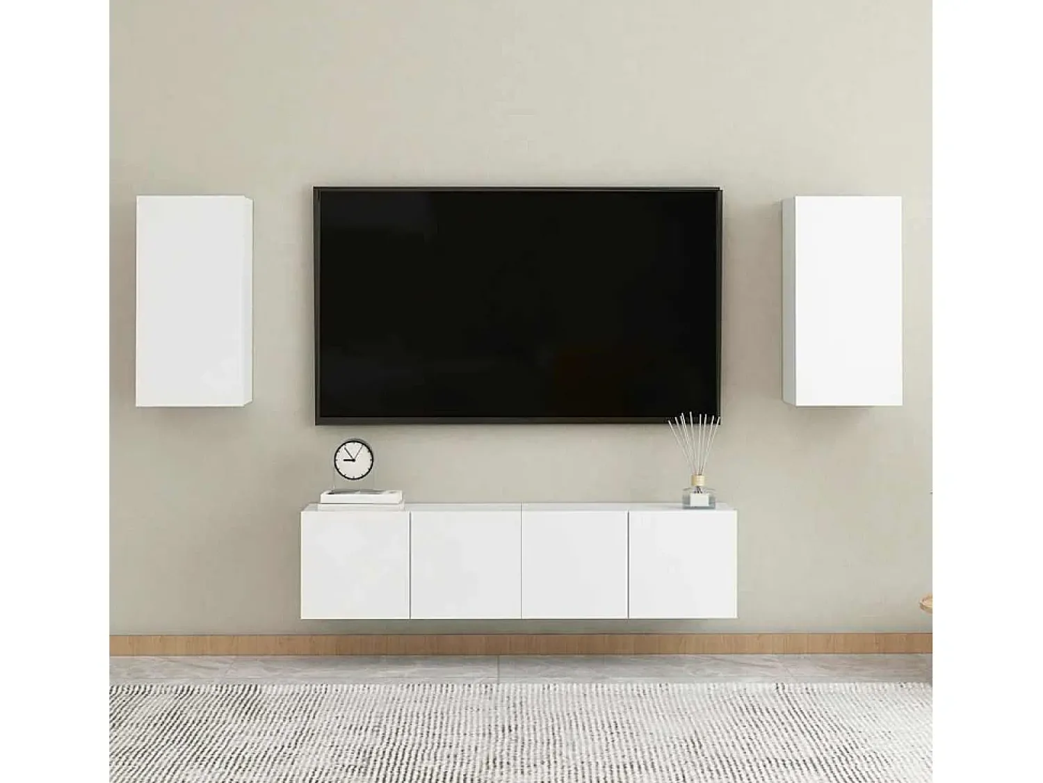 vidaxl Móvel de TV 30,5x30x60 cm derivados de madeira^ Móvel De Tv