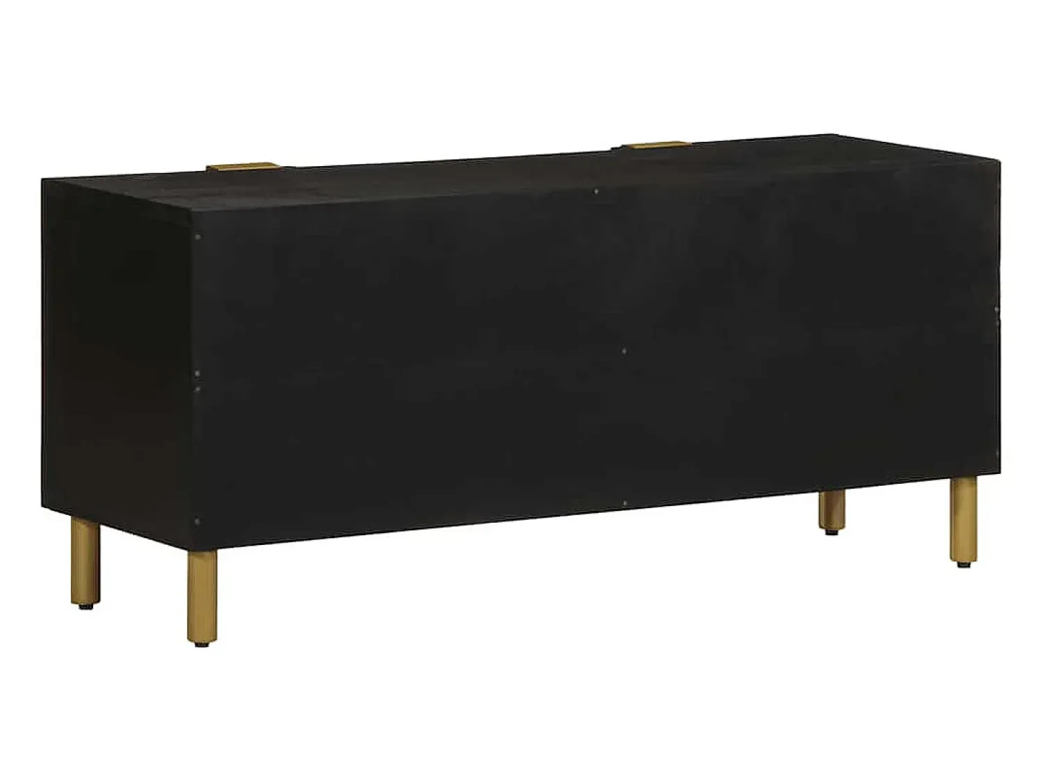 Móvel De Tv|vidaxl Móvel de TV 105x33x46 cm derivados de madeira Preto