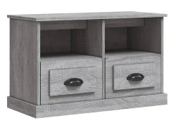 Móvel De Tv| Móvel de TV 80x35x50 cm derivados de madeira sonoma PT219057 Cinzento