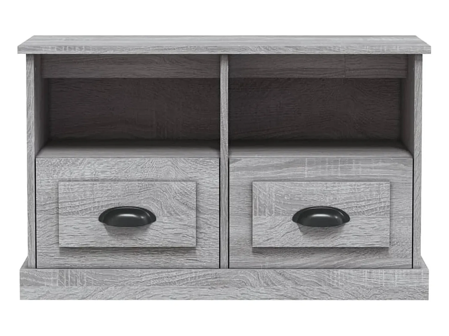 Móvel De Tv| Móvel de TV 80x35x50 cm derivados de madeira sonoma PT219057 Cinzento