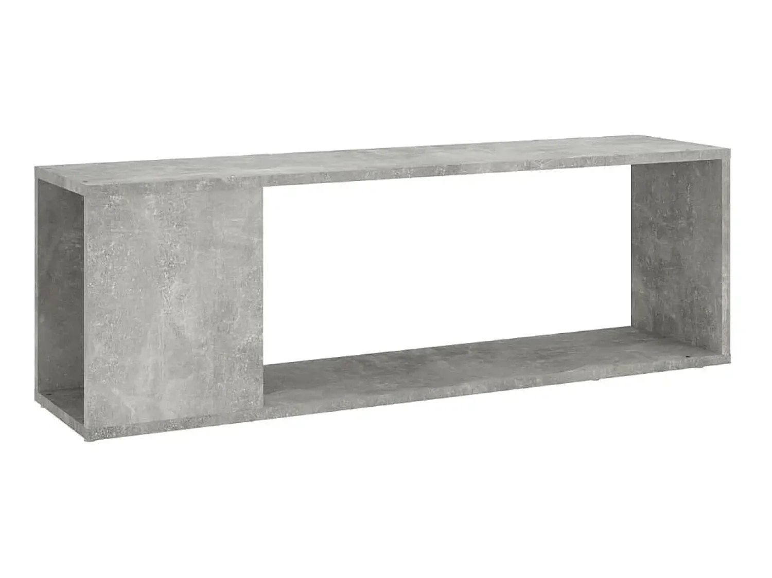 Móvel de TV 100x24x32 cm derivados de madeira cimento PT433005^ Móvel De Tv