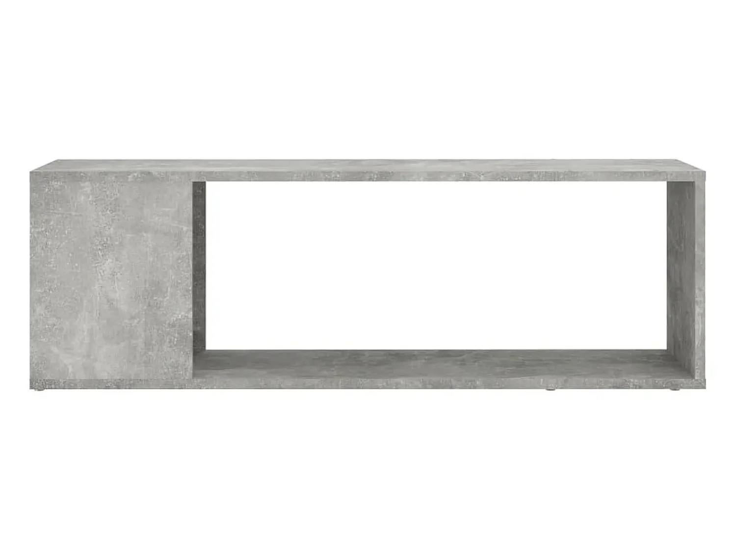Móvel de TV 100x24x32 cm derivados de madeira cimento PT433005^ Móvel De Tv