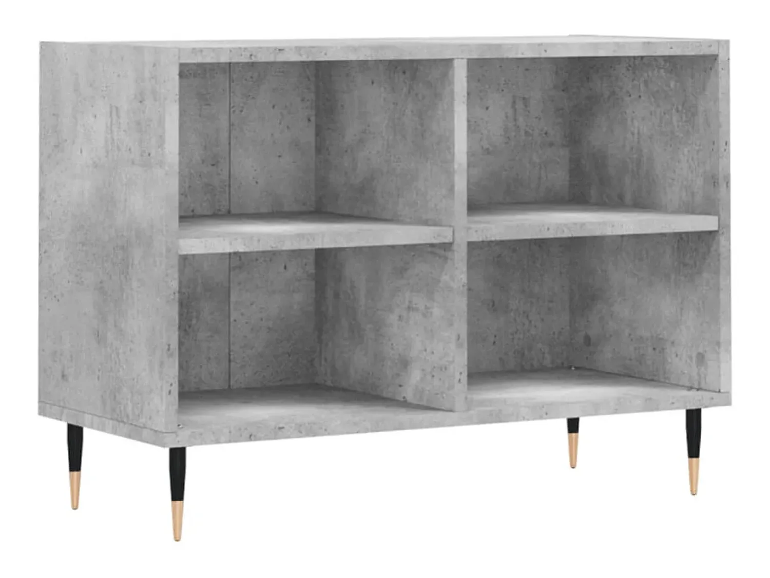 Móvel de TV 69,5x30x50 cm derivados de madeira cimento PT524123 Cinzento