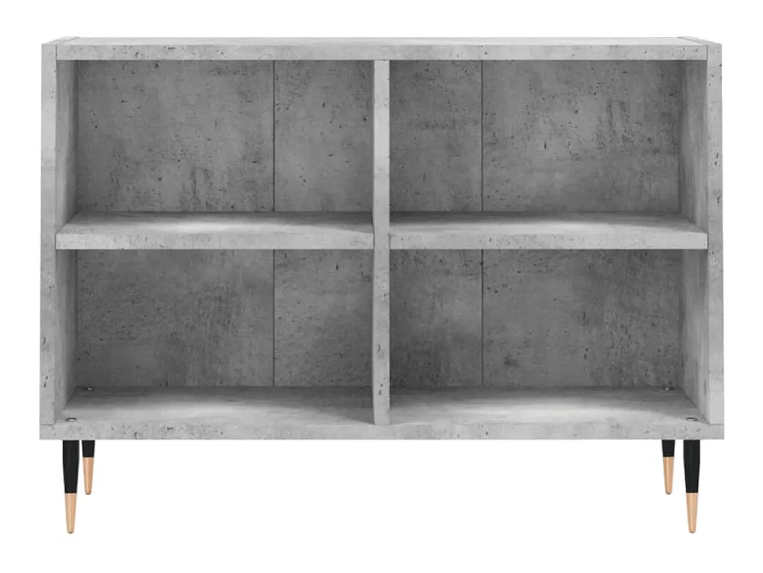 Móvel de TV 69,5x30x50 cm derivados de madeira cimento PT524123 Cinzento