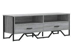 Móvel De Tv| Móvel de TV 122x34x41 cm derivados de madeira sonoma PT654666 Cinzento