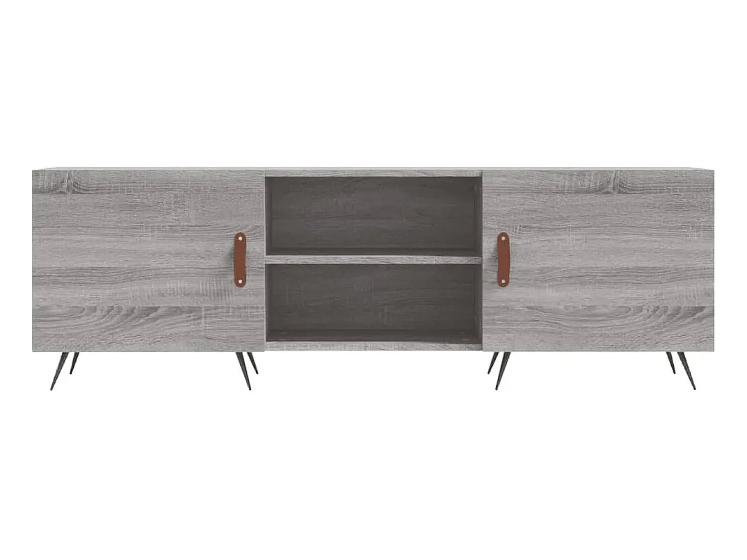 Móvel De Tv| Móvel de TV 150x30x50 cm derivados de madeira sonoma PT310089 Cinzento