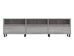 Móvel De Tv| Móvel de TV 150x30x44,5 cm derivados de madeira sonoma PT686285 Cinzento