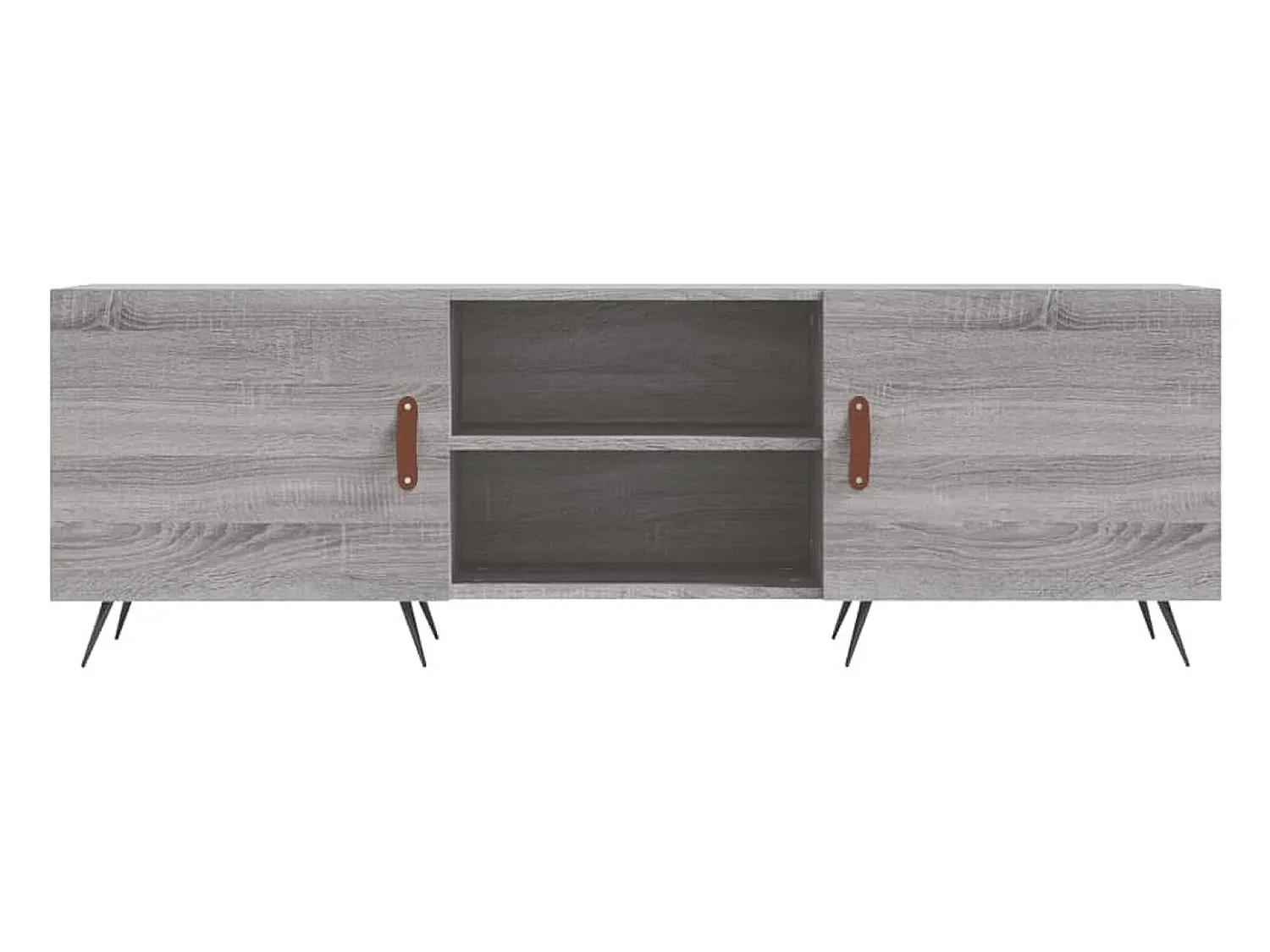 Móvel De Tv*vidaxl Móvel de TV 150x30x50 cm derivados de madeira sonoma Cinzento