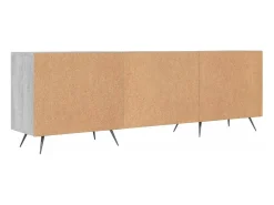 Móvel De Tv*vidaxl Móvel de TV 150x30x50 cm derivados de madeira sonoma Cinzento