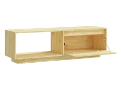 vidaxl Móvel de TV 110x30x33,5 cm madeira de pinho maciça^ Móvel De Tv