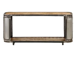 Móvel De Tv| Móvel de TV 90x30x40 cm madeira de mangueira maciça PT384016 Castanho