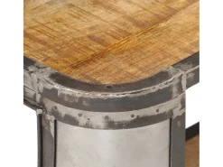 Móvel De Tv* Móvel de TV 150x30x40 cm madeira de mangueira maciça PT203514 Castanho