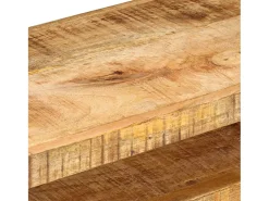 Móvel De Tv|vidaxl Móvel de TV 110x30x40 cm madeira de mangueira maciça Castanho