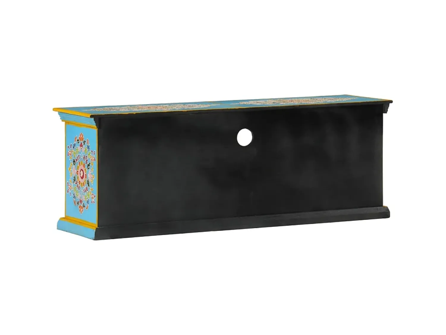 Sale Móvel de TV 110x30x40 cm madeira de mangueira maciça PT946059 Azul