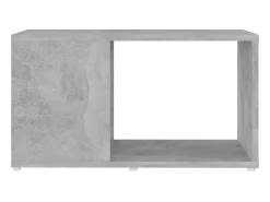 Móvel De Tv| Móvel de TV 60x24x32cm derivados de madeira cimento PT912879 Cinzento