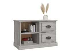Móvel De Tv| Móvel de TV 73x35,5x47,5cm derivados de madeira sonoma PT513253 Cinzento