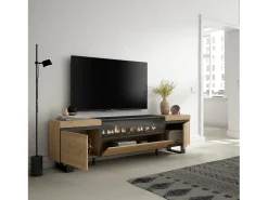Móvel De Tv|Skraut Home Móvel de TV, 200x35x57cm, Para televisores até 80