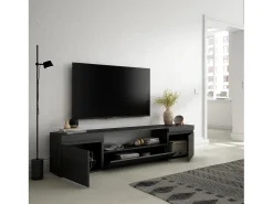 Skraut Home Móvel de TV, 200x35x45cm, Para televisores até 80