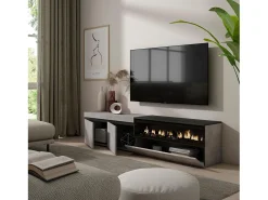 Sale Skraut Home Móvel de TV, 200x35x45cm, Para televisores até 80