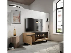 Best Skraut Home Móvel de TV, 150x35x57cm, Para televisores até 65