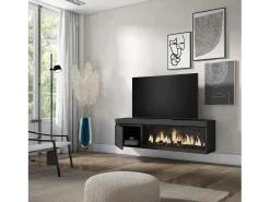 Sale Skraut Home Móvel de TV, 158x35x45cm, Para televisores até 65
