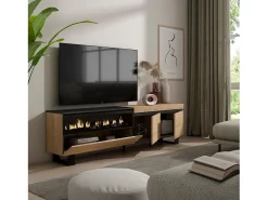Móvel De Tv*Skraut Home Móvel de TV, 200x35x57cm, Para televisores até 80