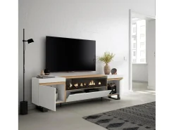 Móvel De Tv|Skraut Home Móvel de TV, 200x35x57cm, Para televisores até 80