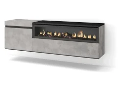 Móvel De Tv|Skraut Home Móvel de TV, 150x35x45cm, Para televisores até 65