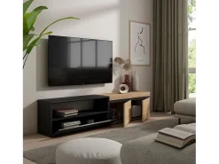 Hot Skraut Home Móvel de TV, 200x35x45cm, Para televisores até 80
