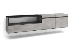Móvel De Tv|Skraut Home Móvel de TV, 200x35x45cm, Para televisores até 80