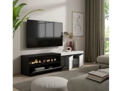 Móvel De Tv*Skraut Home Móvel de TV, 200x35x45cm, Para televisores até 80