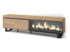 Sale Skraut Home Móvel de TV, 208x35x57cm, Para televisores até 80